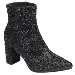 BNWB Rhinestone Booties Forever